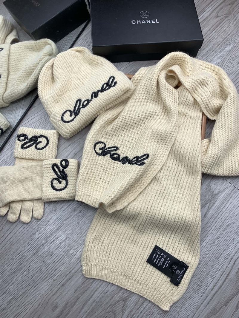 Chanel Caps Scarfs